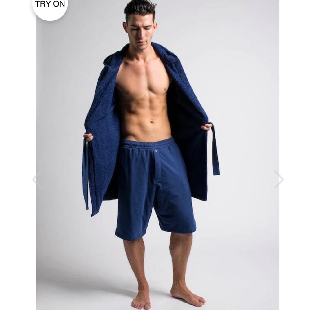 Navy Dude Robe